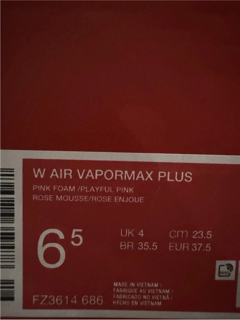 Nike Air VaporMax Plus Pink Foam BRAND NEW Multiple Sizes Women